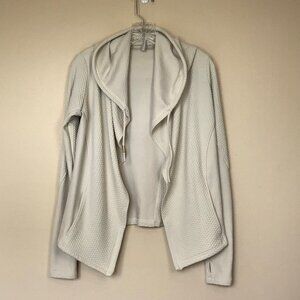 ETHONA Brilliant Wrap Lily White Hoodie Jacket S